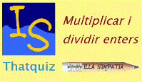 Multiplicar i dividir enters