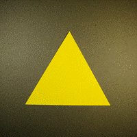 Paper triangular equilateral